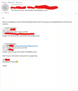 Social Engineering Emails