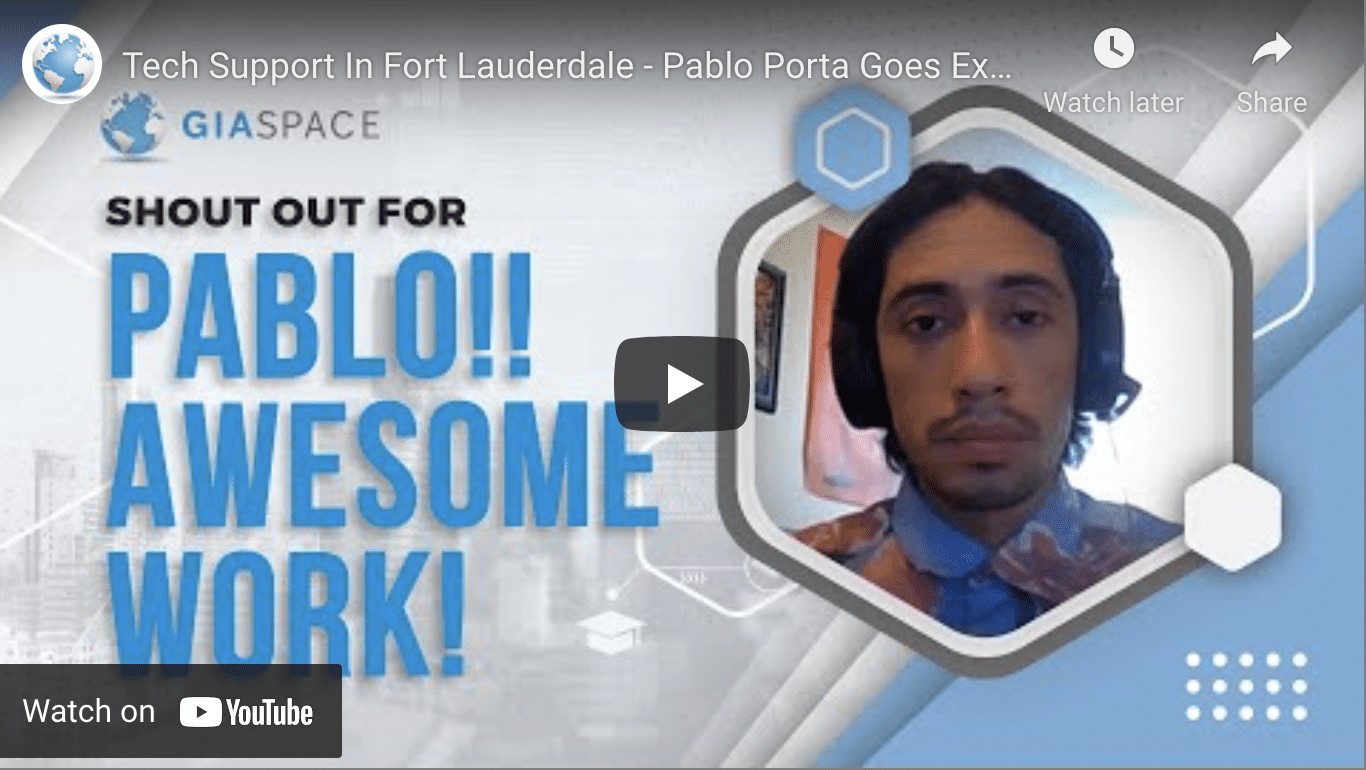 Pablo Porta Helps Long Time Fort Lauderdale Client With VPN Issues